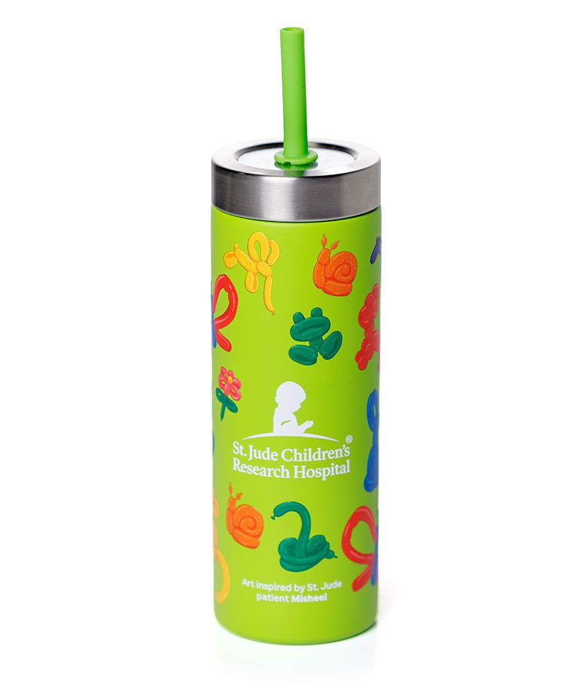 Patient Art Balloon Animal 22oz. Tumbler - Inspired by St. Jude Patient Mischeel